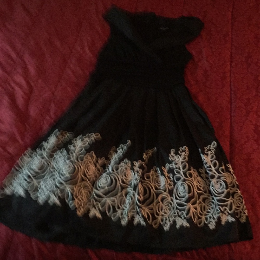 Black and white Party Dress